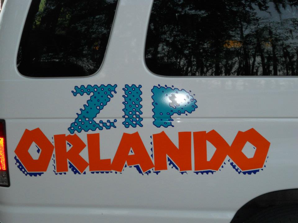 Zipline at ZipOrlando!