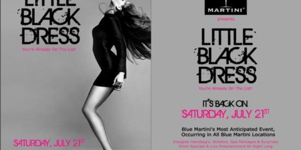 Blue Martini’s Annual “Little Black Dress” Party