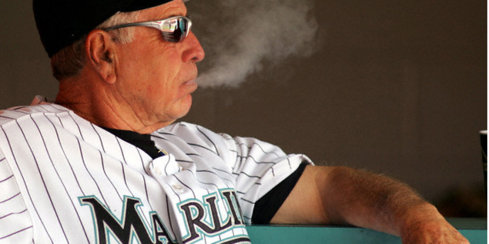 Florida Marlins’ Jack McKeon runs a tight ship!!
